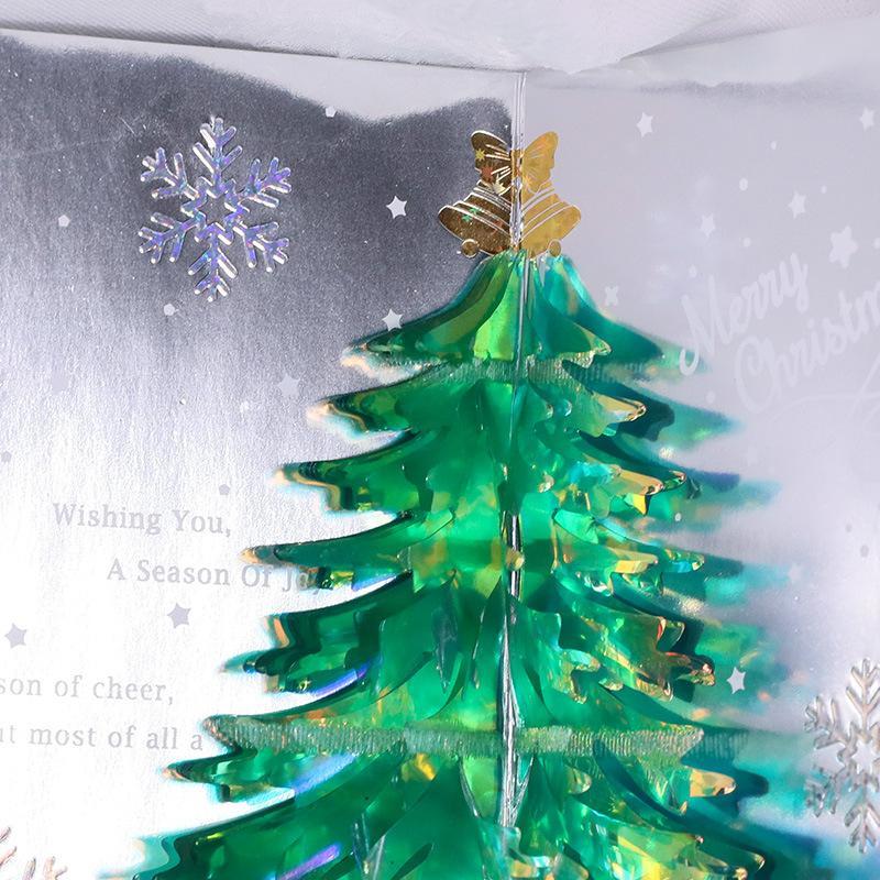 Brehn | Handgemachte 3D-Weihnachtsgrußkarte
