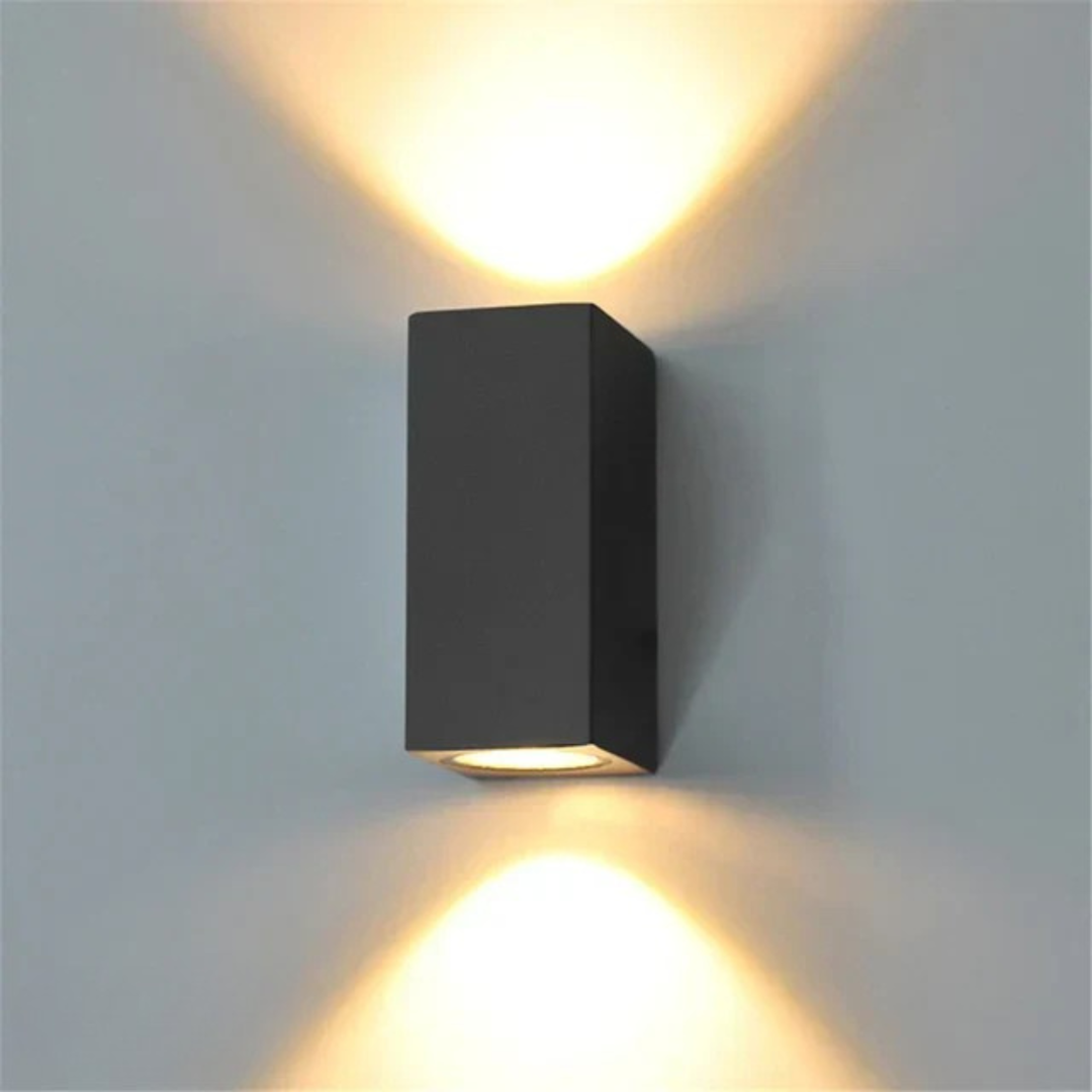 Brehn | Moderne Außenwandleuchte LED Schwarz