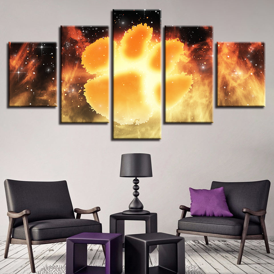 Clemson Tigers 5 Stück - Canvas Wand Kunst Gemälde