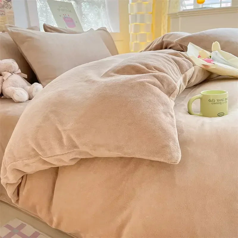 Brehn | Verdict Flanell Fleece Bettbezug - CozyCover