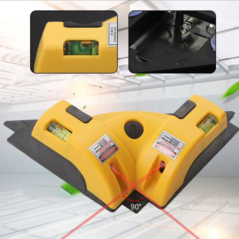 Multifunktionaler 90° Winkel Laser-Niveau | Brehn