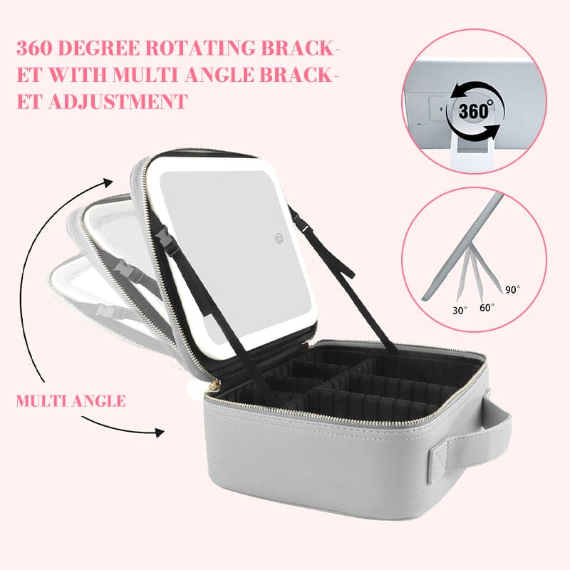 LED Licht Tragbare Make-up Tasche | Brehn