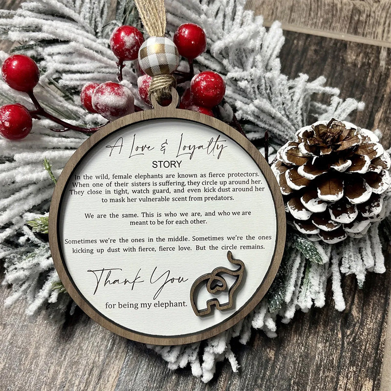 Brehn | Freundschaft Elefant Ornament
