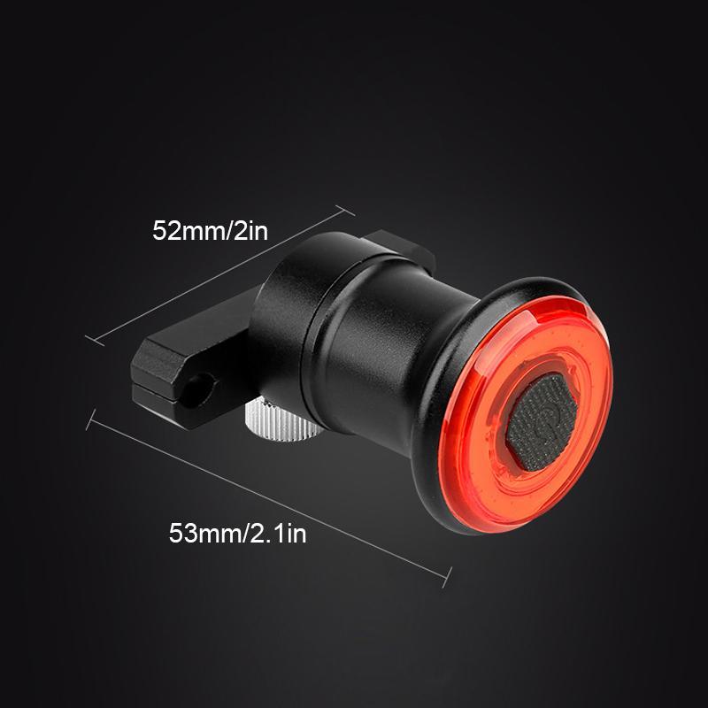 VeloSafe Slim – USB aufladbares intelligentes Fahrrad Rücklicht mit Bremsensor | Brehn