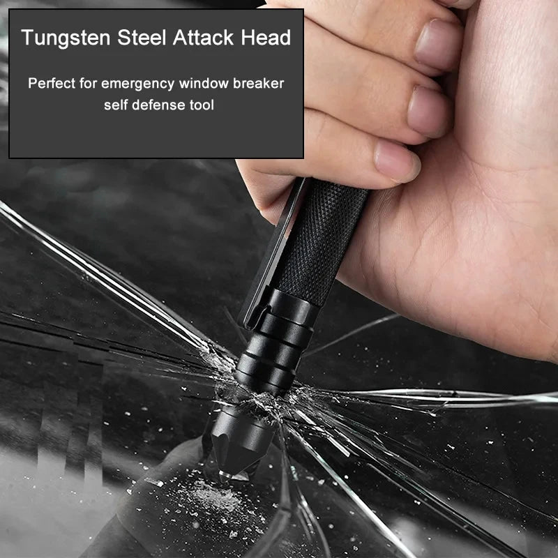 Hochwertiger tragbarer multifunktionaler 3-in-1-Militär-Taktikstift