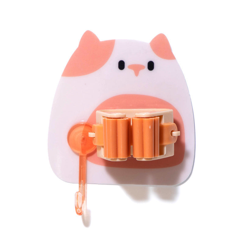 Einzelner Cartoon-Mopp-Halter | Brehn