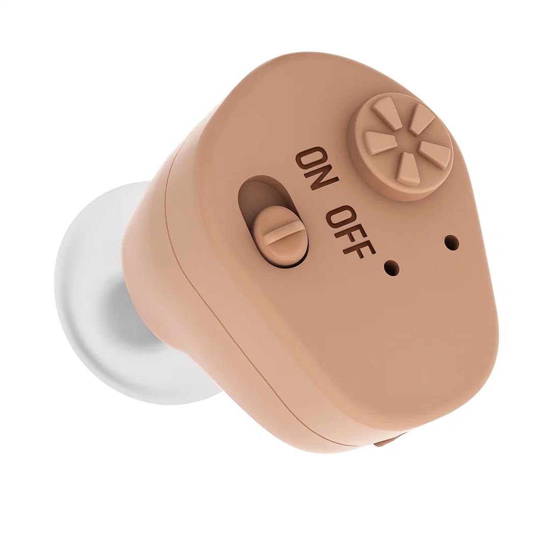 ClearHear | Wiederaufladbarer ITE-Hörverstärker – Geräuschreduzierung – Ergonomische In-Ear-Passform – Klarere Sprache für Senioren im täglichen Gebrauch Brehn