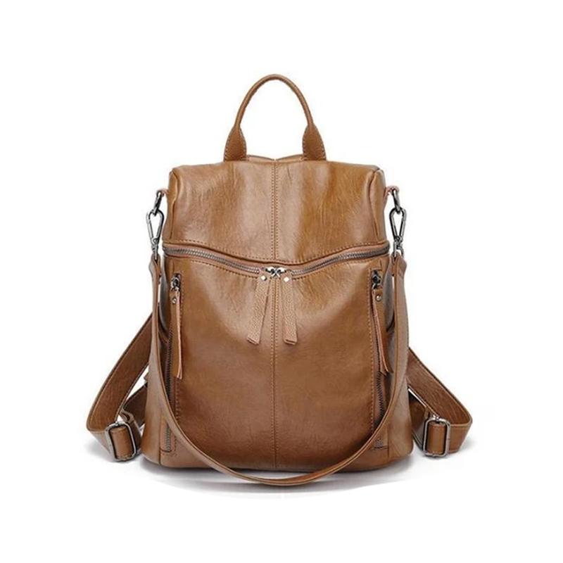 Brehn | Rucksack mit großer Kapazität - Vollleder