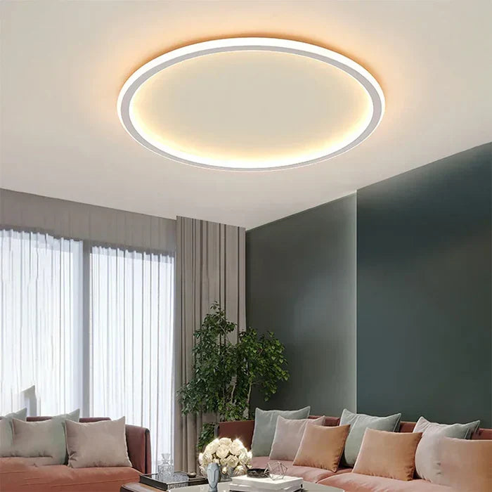 Skandinavische Runde Deckenlampe - AuroraSphere | Brehn