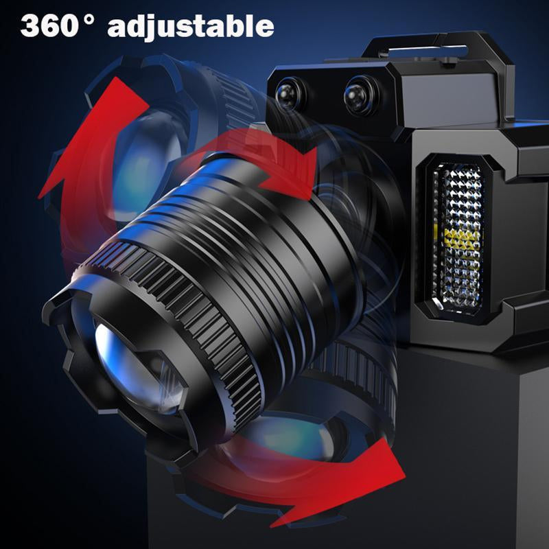 Brehn | USB aufladbare wasserdichte LED Stirnlampe