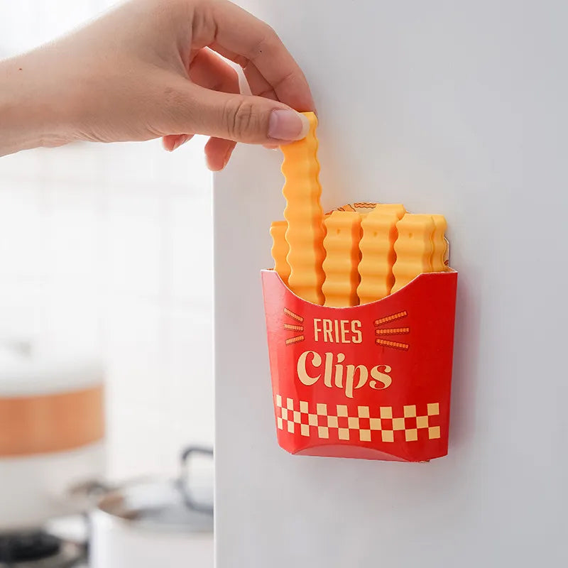 Lustige magnetische Pommes-Frites Lebensmittel Verschlussclip | Brehn