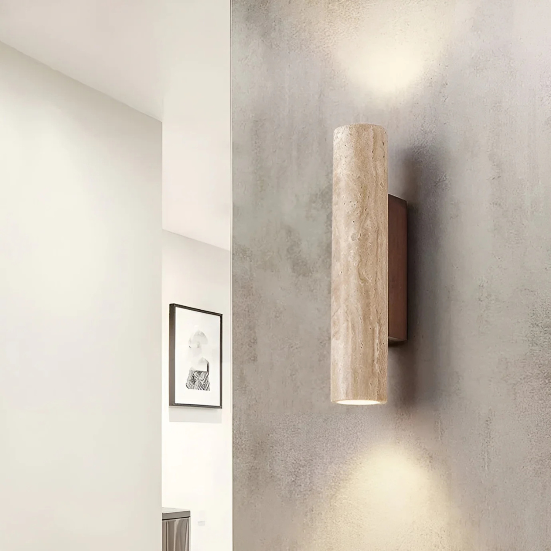 Brehn | Marmor Wabi Sabi LED Wandleuchte