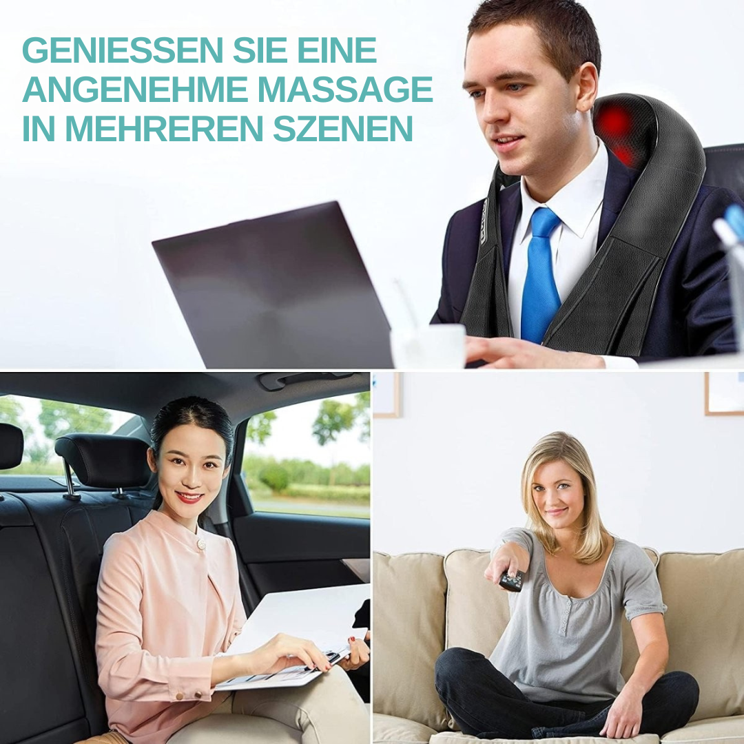 Brehn | Shiatsu-Massagekissen mit Infrarot - FlowRelief