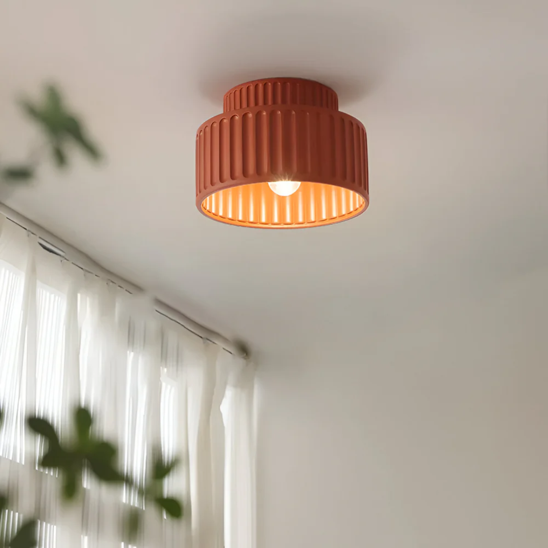Brehn | Moderne gerippte Deckenlampe
