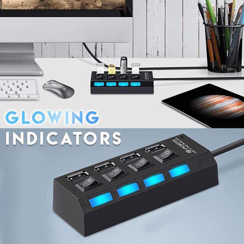 Brehn | Mehrere Ports Hochgeschwindigkeits-USB-Hub
