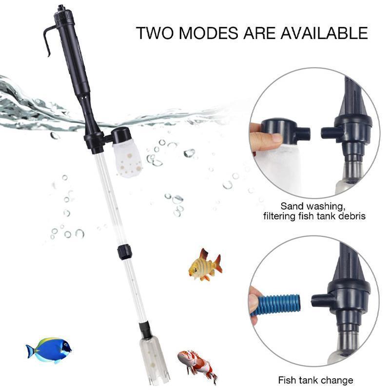 Automatischer Wasserwechsler für Aquarien elektrischer Sandreiniger | Brehn