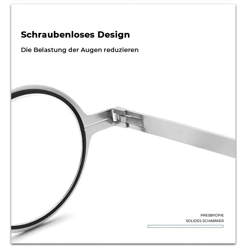 Brehn | Ultraleichte faltbare Lesebrille mit Blaulichtschutz