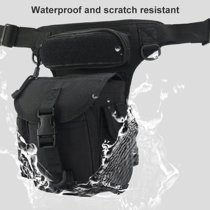 Wasserdichte taktische Hüfttasche aus Nylon für Herren, Beintasche, Reisetasche