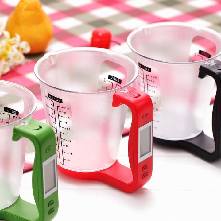 Digitale Küchen-Messbecher-Waage mit LCD | Brehn