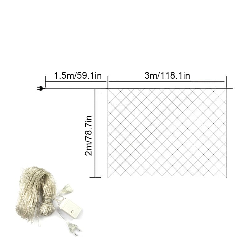Solar Fishnet Light | Brehn