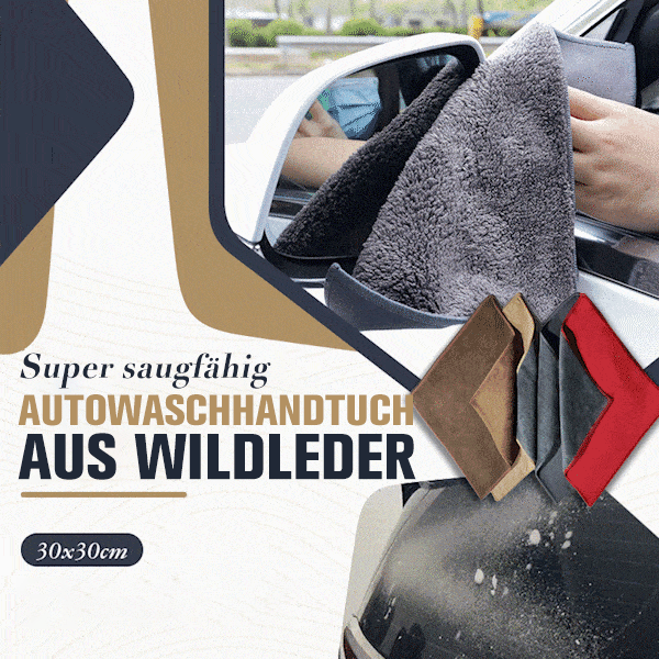 Brehn | Freietaube Super absorbierendes Autowaschhandtuch