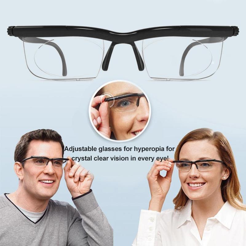 Focus Verstellbare Brille Lesebrille Unisex