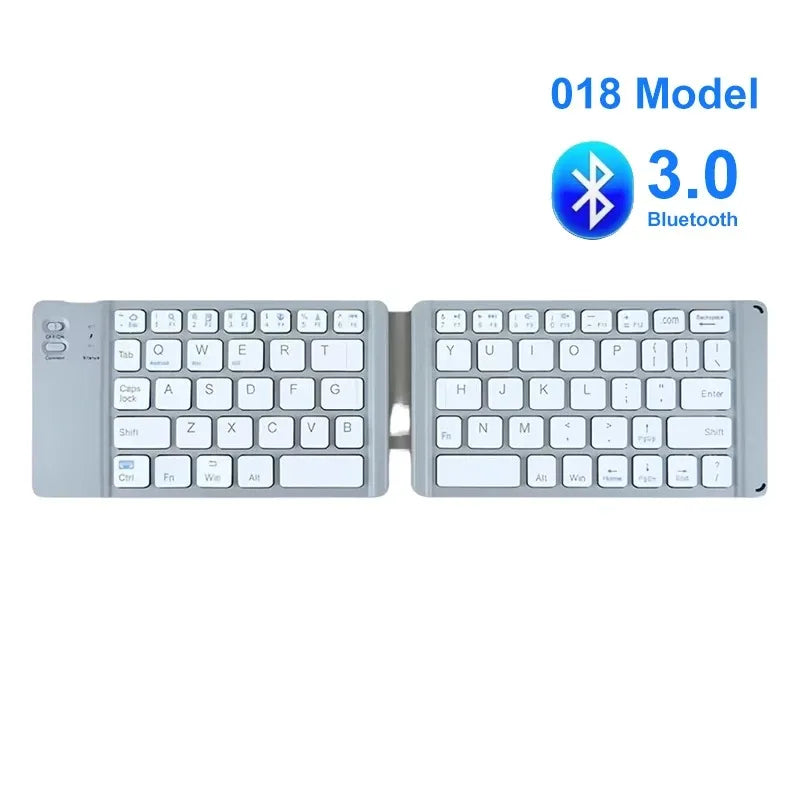 Brehn | Kabellose tragbare schlanke Smart Tri-Fold Bluetooth-Tastatur