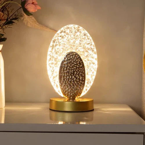 Brehn | Moderne & Luxuriöse Pfau Tischlampe - PeacockLuxe