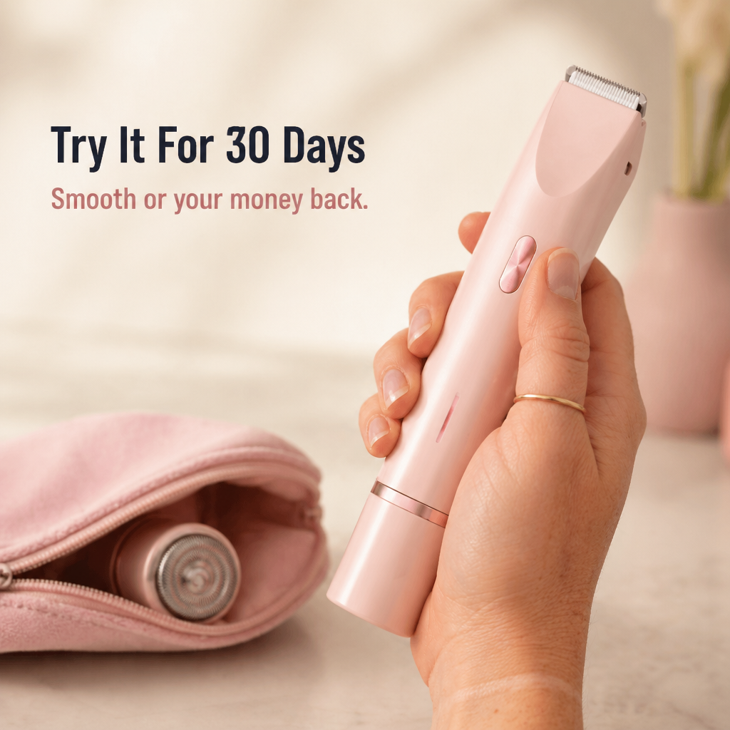 RadianceGlide 2-in-1 Damen-Rasierer Gesicht & Körper | Brehn