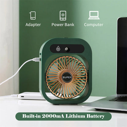 USB wiederaufladbarer Schreibtischventilator | Brehn