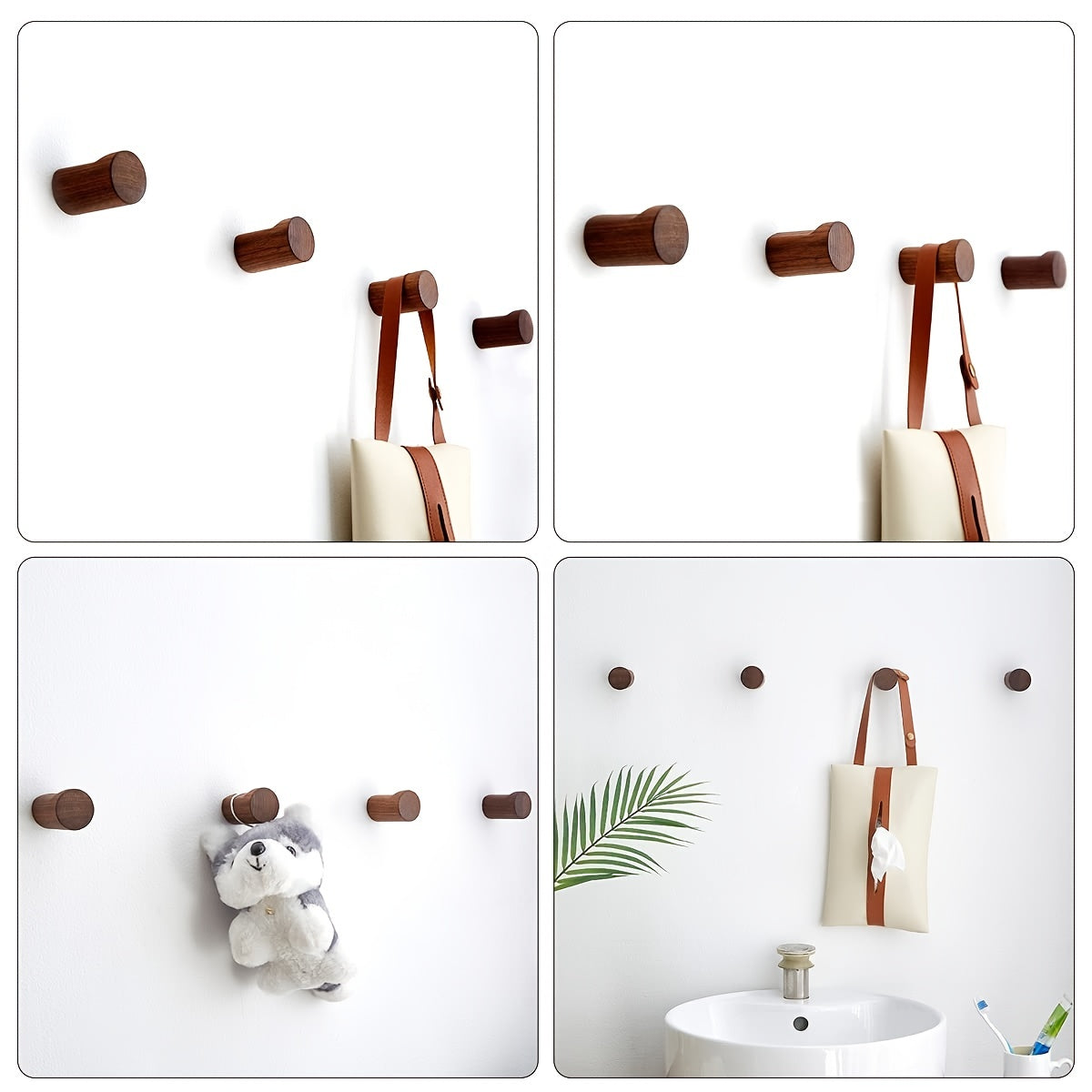 Brehn | Walnuss Holz Wandhaken