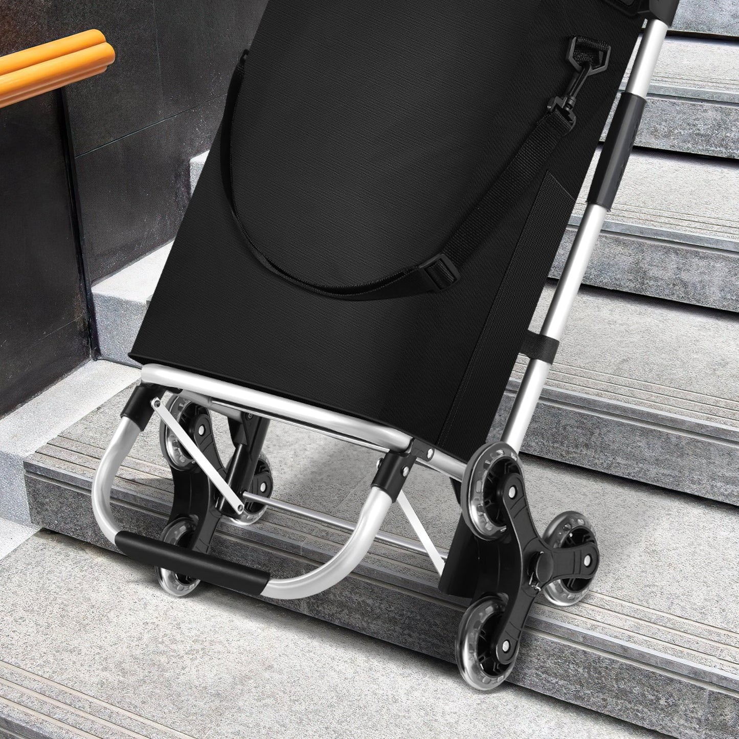 Einkaufstrolley Einkaufsroller Klappbar 40L | Brehn