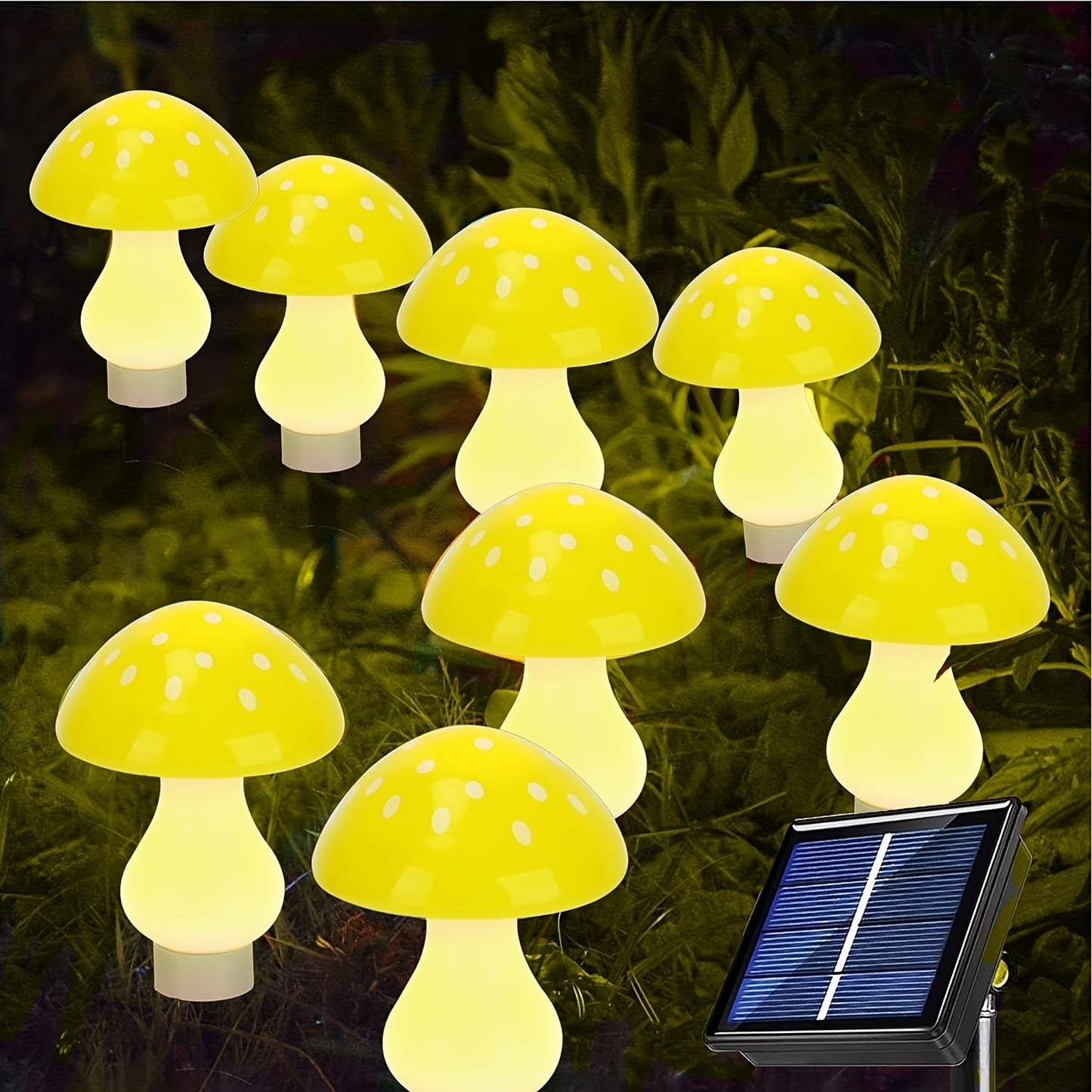 SolarGlow Lampe - Energiesparende Gartenbeleuchtung mit 8 Modi | Brehn