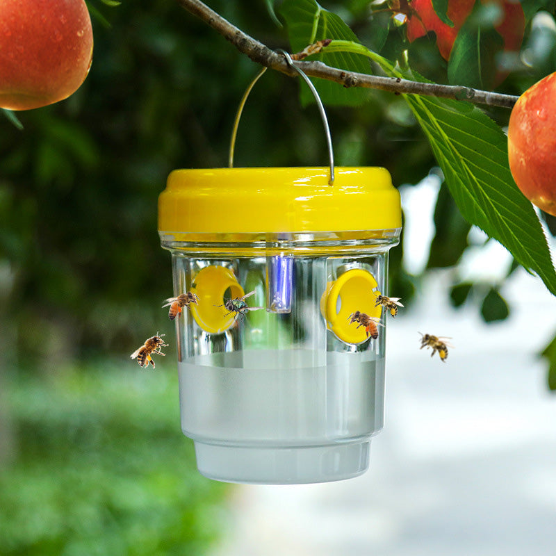 Solarbetriebene Wespenfalle mit LED-Anlockung | Brehn
