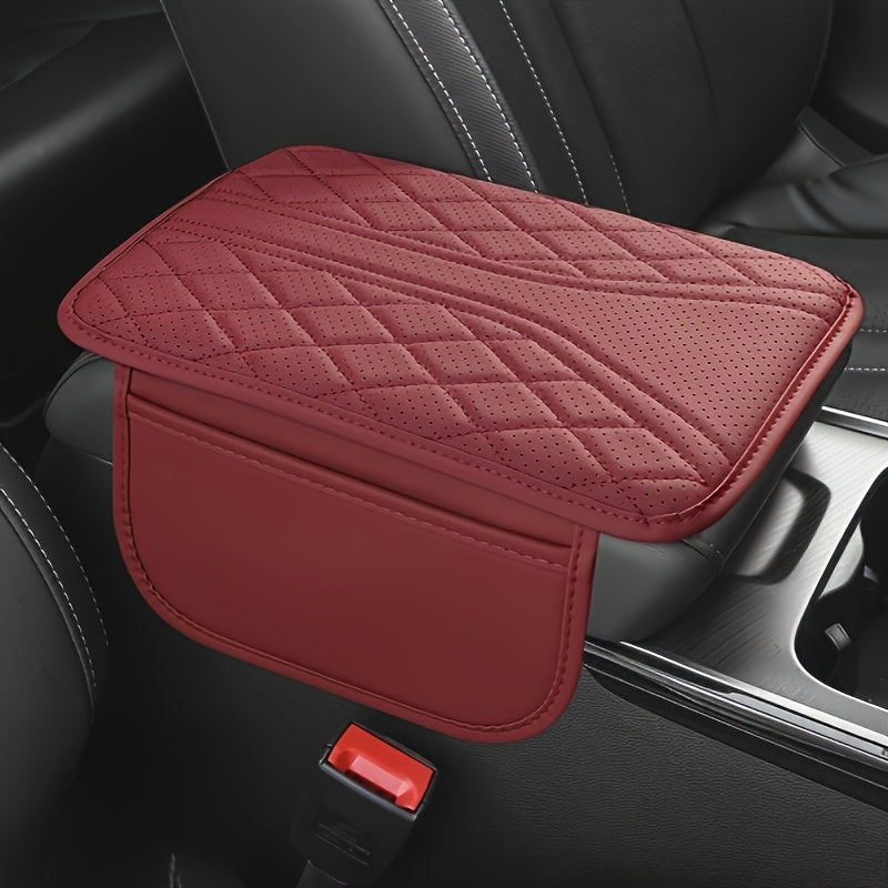 Auto Armlehnen-Organizer PU-Leder mit Tasche | Brehn