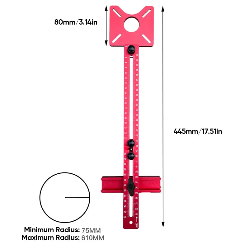 Brehn | 3 IN 1 ROUTER FRÄSEN RILLENHALTER