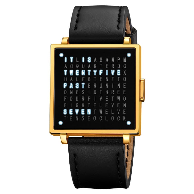Brehn | Kreative Feinstahl Unisex-Uhr