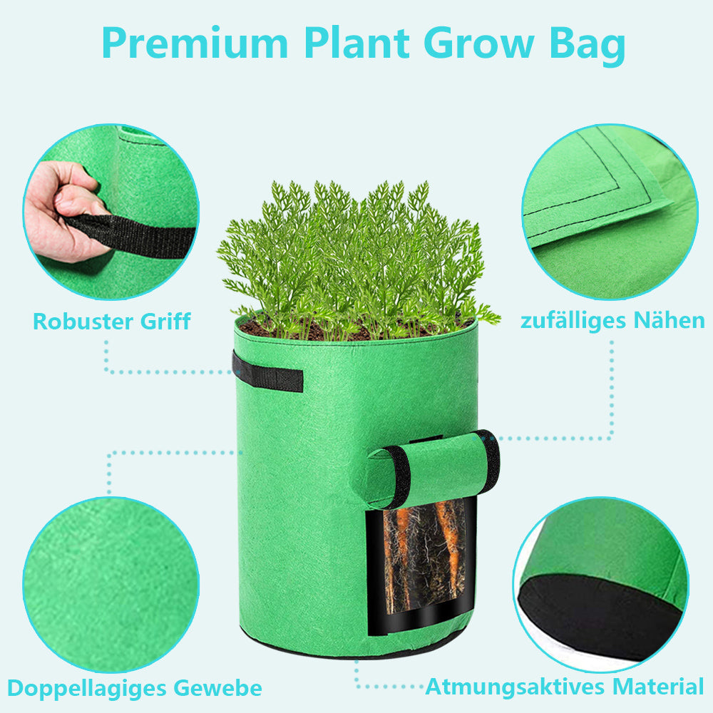 Pflanzsack Pflanztasche Pflanzenbeutel 5 Stück | Brehn