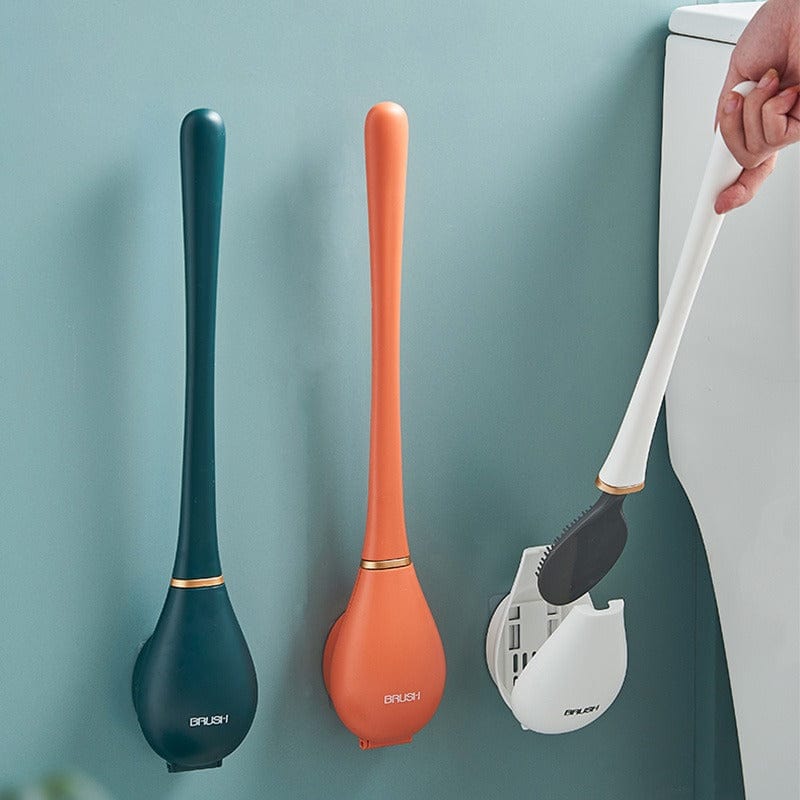 Brehn | 🔥Moderne flexible Silikon-Toilettenbürste