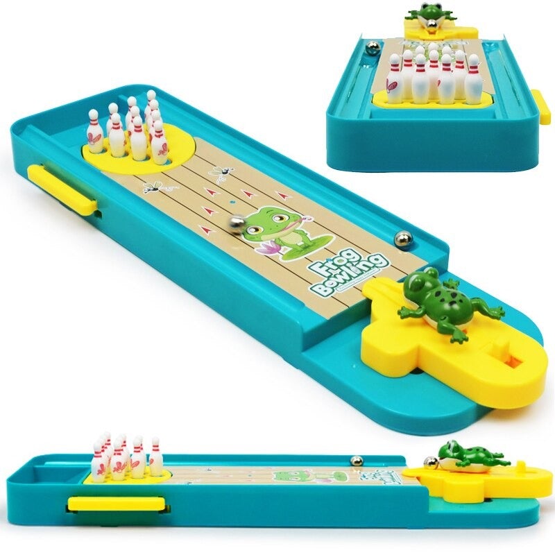 Brehn | Spielerisch Geschick Fördern – Mini-Frosch-Bowling
