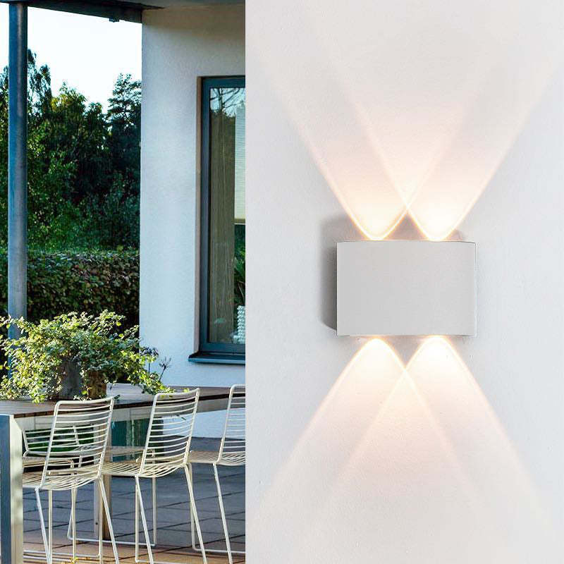Outdoor wasserdichte Aluminium LED Wandleuchte