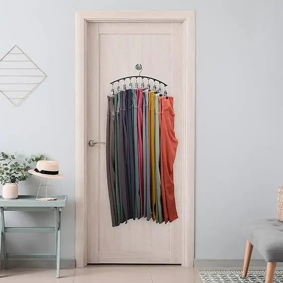 2-teilige Set Leggings Organizer Kleiderbügel – mit 20 Clips für platzsparende Aufbewahrung!