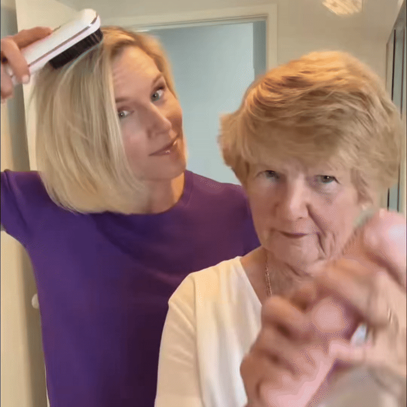 Thermischer Styling-Bürste für kurzes Haar & Pony | Brehn