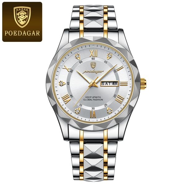 Wasserdichte Luxus-Herrenarmbanduhr einer Top-Marke mit Leuchtfunktion