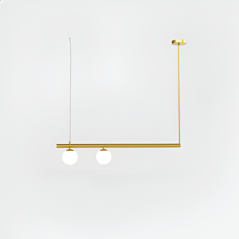 Brehn | Nordic Glass Linear Luxus Pendelleuchte