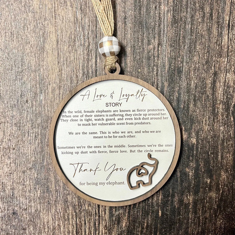 Brehn | Freundschaft Elefant Ornament
