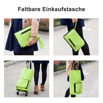 Tragbarer faltbarer Einkaufswagen | Brehn