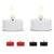 LED-Teelicht aus Kunststoff mit realistischer bewegender Flamme 3,8x2cm (2 Stk.) | Brehn