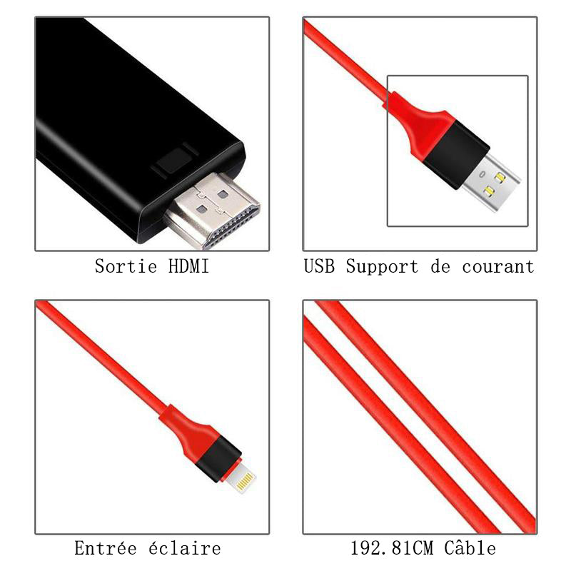 Lightning zu HDMI Kabeladapter | Brehn