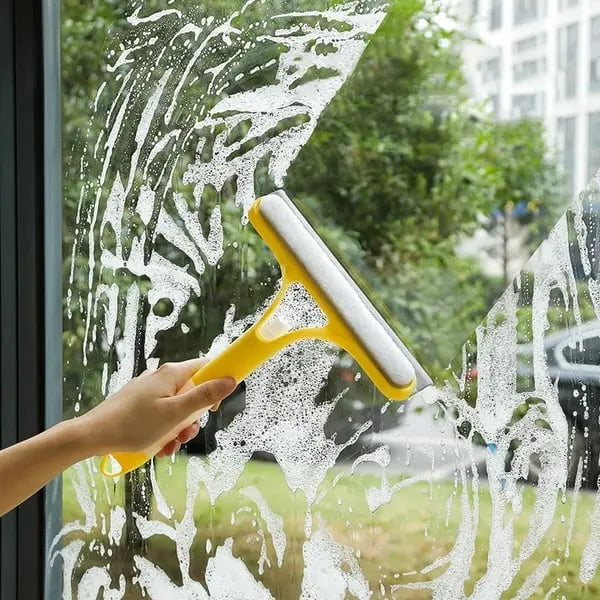 3-in-1 Fensterreiniger mit Sprühflasche
